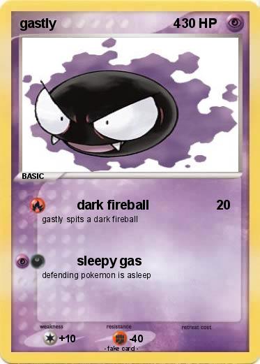 Pokemon gastly                                 4