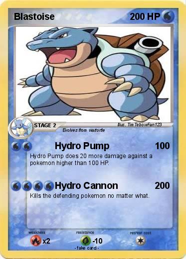 Pokemon Blastoise