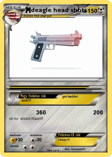 Pokemon deagle head shots