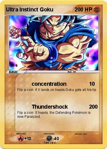 Pokemon Ultra Instinct Goku