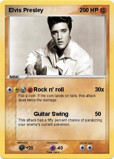 Pokemon Elvis Presley
