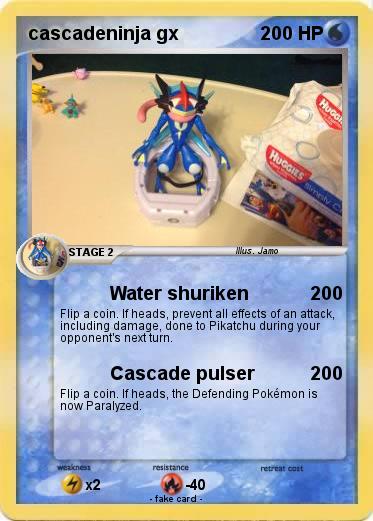 Pokemon cascadeninja gx