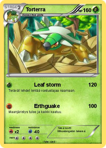 Pokemon Torterra