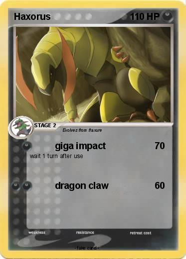 Pokemon Haxorus
