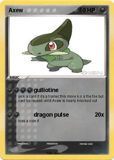 Pokemon Axew