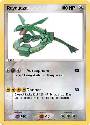 Pokemon Rayquaza                           1
