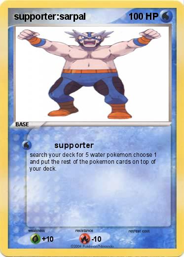 Pokemon supporter:sarpal
