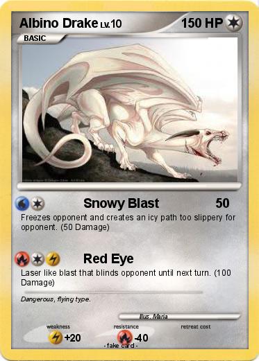 Pokemon Albino Drake