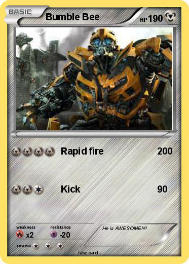 Pokemon Bumble Bee