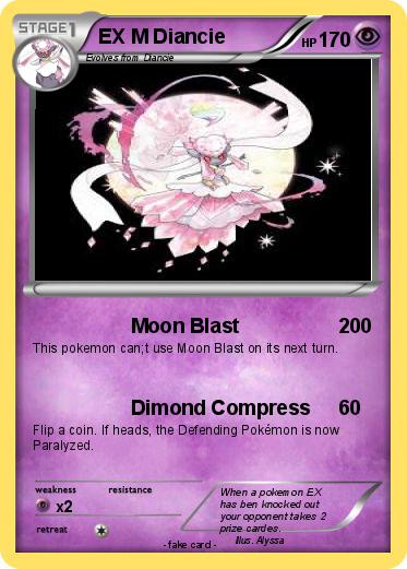 Pokemon EX M Diancie