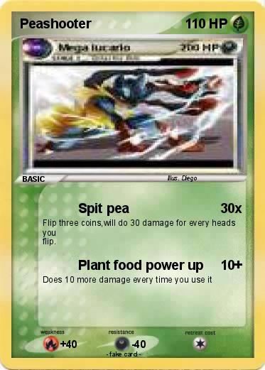 Pokemon Peashooter