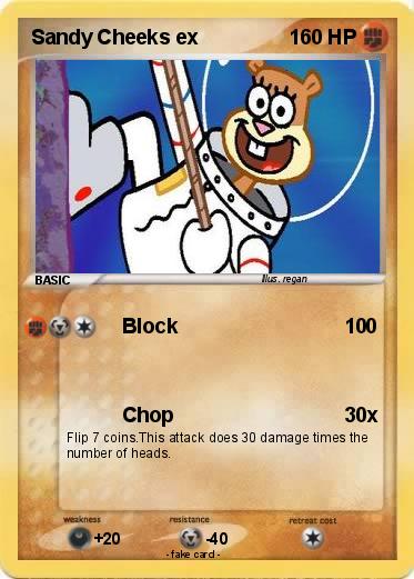 Pokemon Sandy Cheeks ex