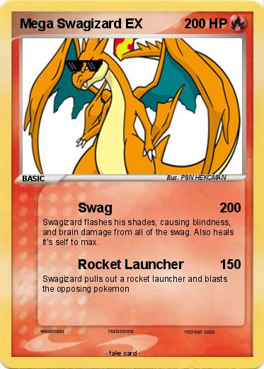 Pokemon Mega Swagizard EX