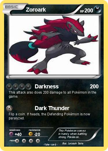 Pokemon Zoroark