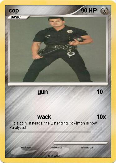 Pokemon cop