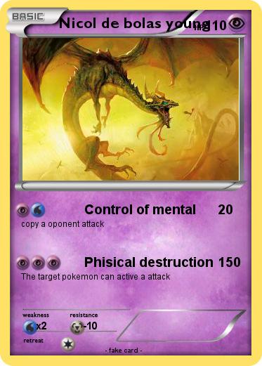 Pokemon Nicol de bolas young