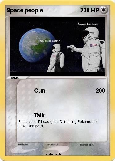 Pokemon Space people
