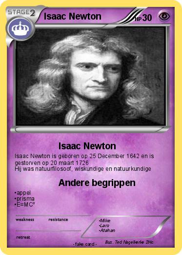Pokemon Isaac Newton