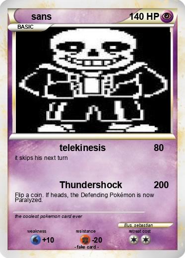Pokemon sans
