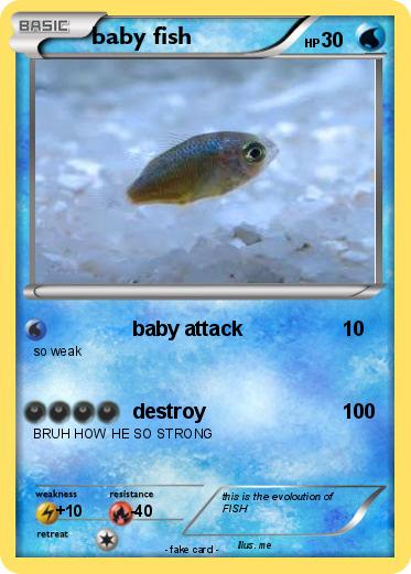 Pokemon baby fish