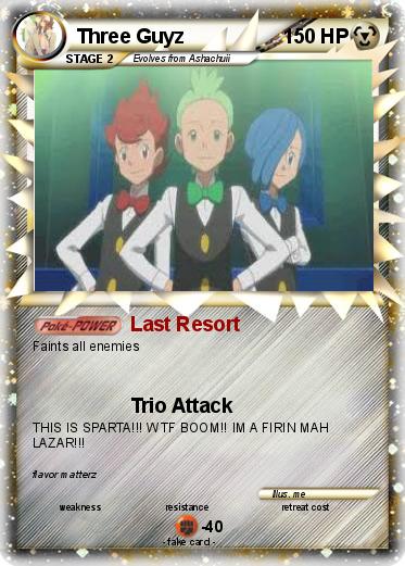Pokemon Three Guyz