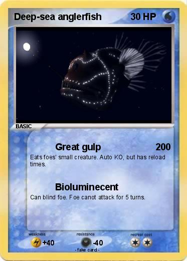 Pokemon Deep-sea anglerfish