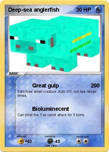 Pokemon Deep-sea anglerfish