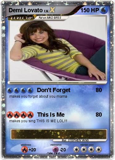 Pokemon Demi Lovato