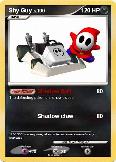 Pokemon Shy Guy
