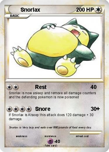 Pokemon Snorlax
