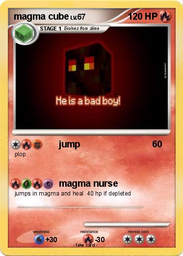 Pokemon magma cube