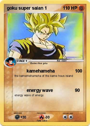 Pokemon goku super saian 1