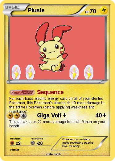 Pokemon Plusle