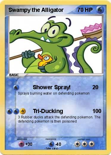 Pokemon Swampy the Alligator