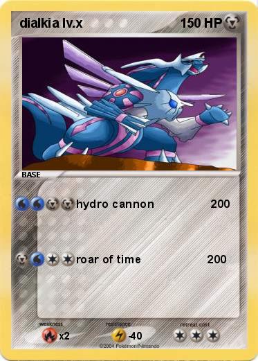 Pokemon dialkia lv.x