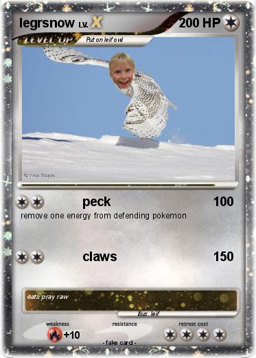 Pokemon legrsnow