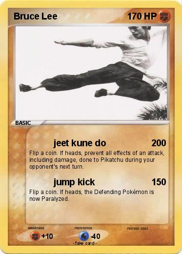 Pokemon Bruce Lee