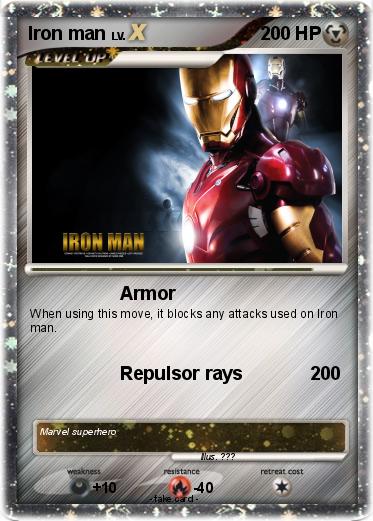Pokemon Iron man