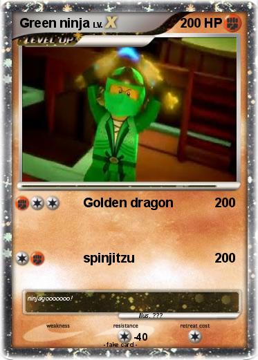 Pokemon Green ninja