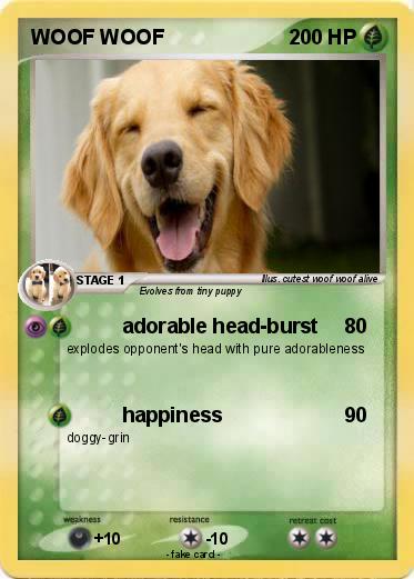 Pokemon WOOF WOOF