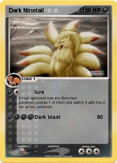 Pokemon Dark Ninetail