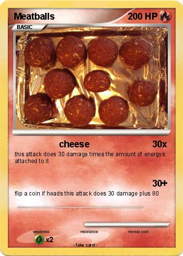 Pokemon Meatballs