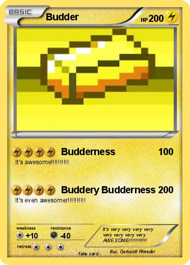 Pokemon Budder
