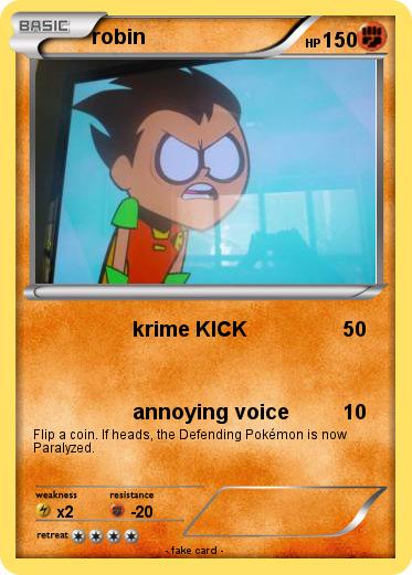Pokemon robin