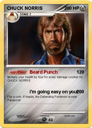 Pokemon CHUCK NORRIS