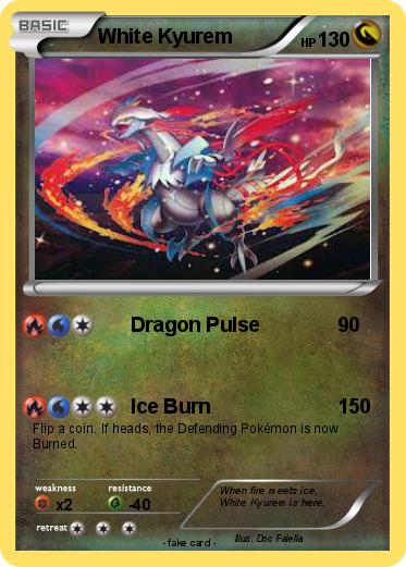 Pokemon White Kyurem