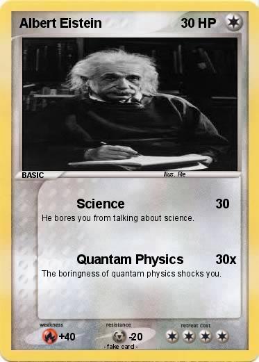 Pokemon Albert Eistein