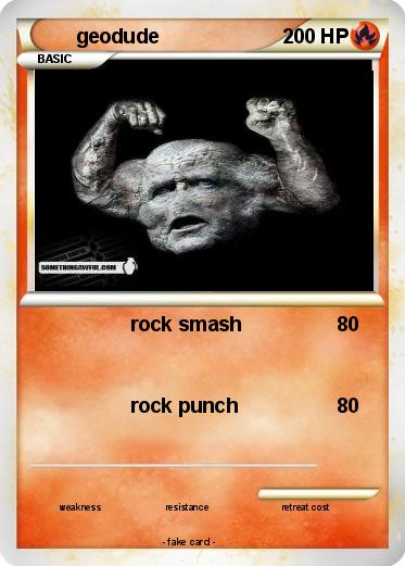 Pokemon geodude