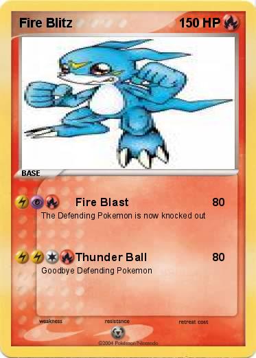 Pokemon Fire Blitz