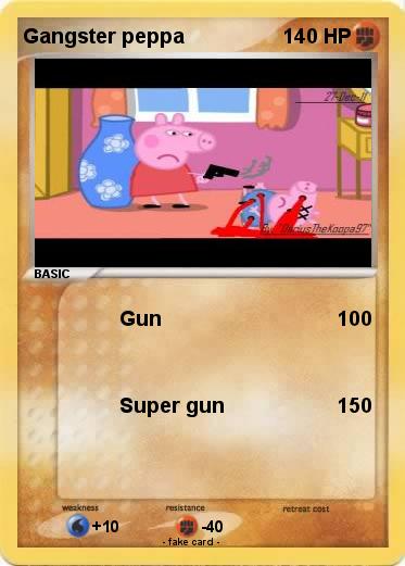 Pokemon Gangster peppa